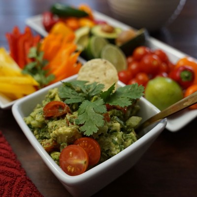 Homemade Chunky Guacamole