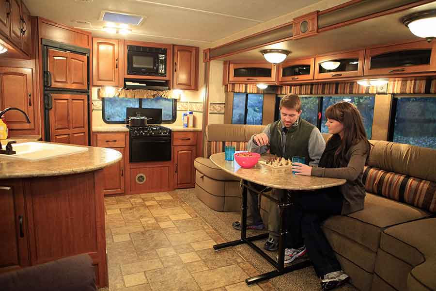 Conventional travel trailer