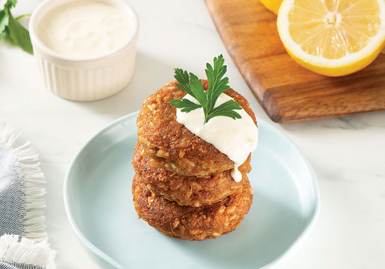 Crab and Rice Cakes