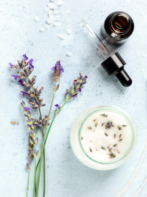 DIY Lavender Candle
