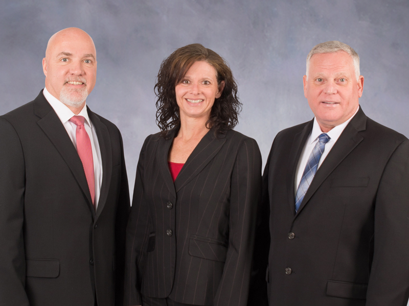 (Left to right) Dennis Mabe, Tammie Phillips and Dale Lambert Dennis Mabe, Tammie Phillips, Dale Lambert