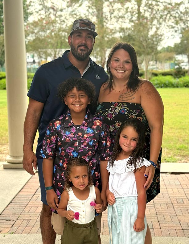 Family of Donald Holmes