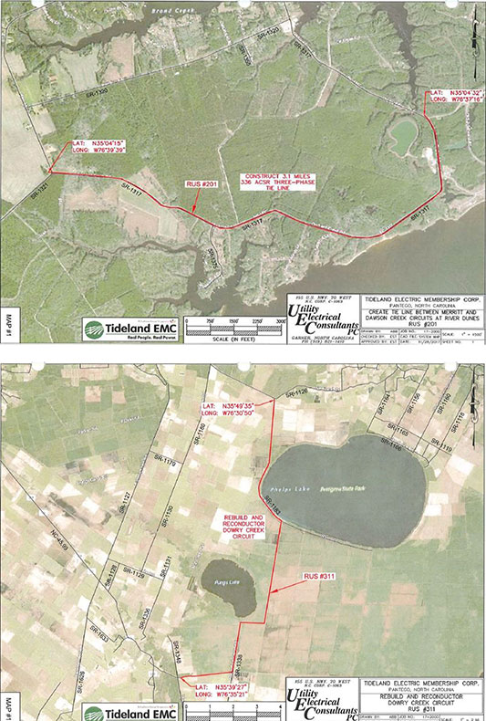 Dowry Creek circuit rebuild