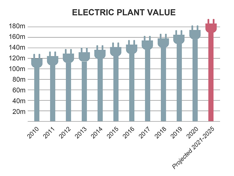 Electric Plant Value