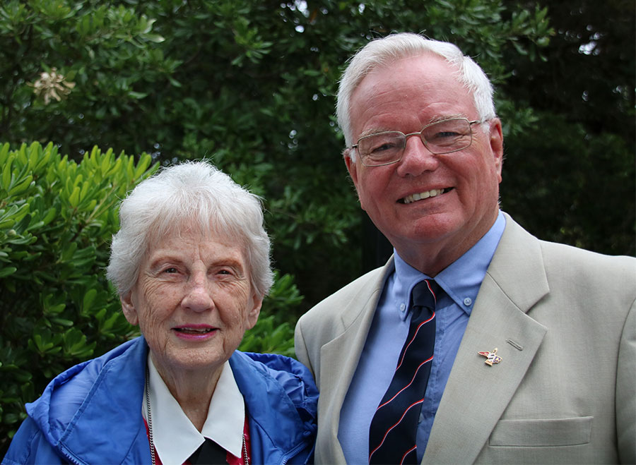 Frieda French and Thomas Cunningham