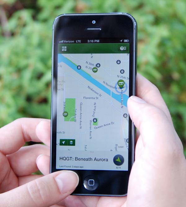 Geocaching-App