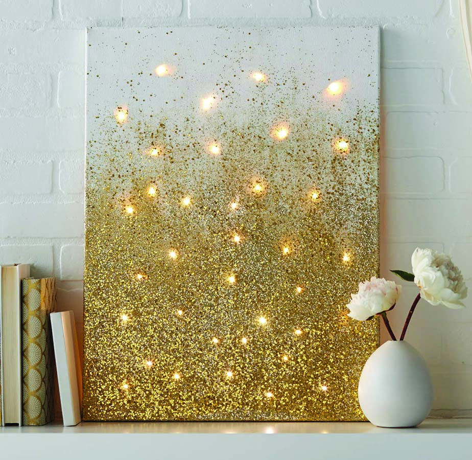Glitter Canvas