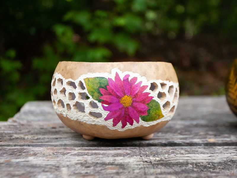 Gourd bowl