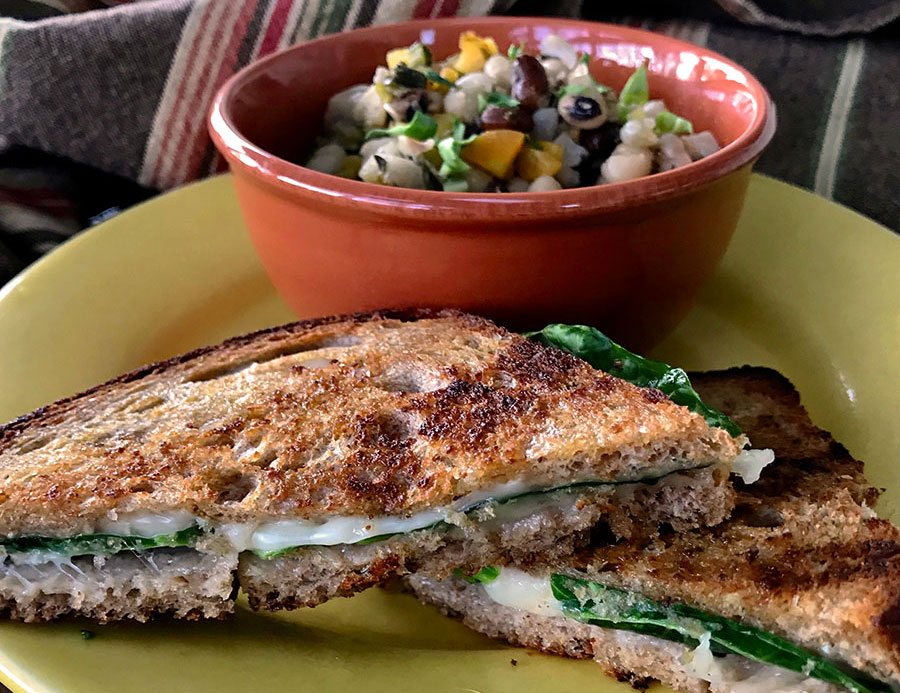 Grilled cheese sandwiches