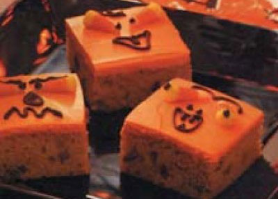 Halloween Pumpkin Bars 