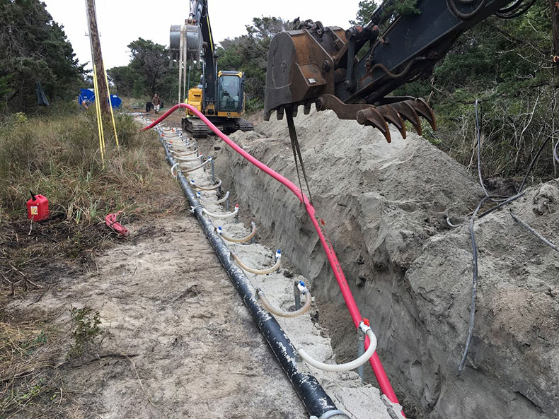 Cable ditch