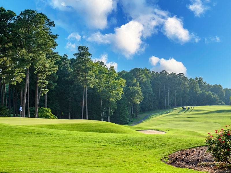 Hole Number 9 at Duke University Golf Club