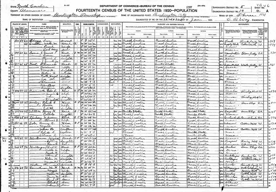 JohnErnestBoone1920census