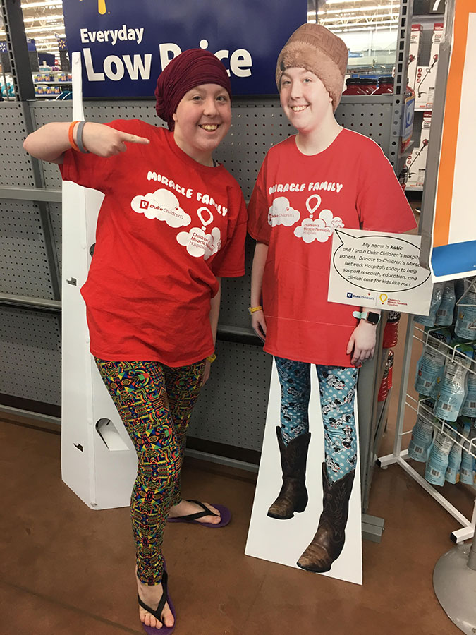 Katie Haynes walmart cutout