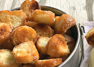 Cinnamon-Butter Krispy Kreme ‘Kroutons’ Cinnamon-Butter Krispy Kreme ‘Kroutons’