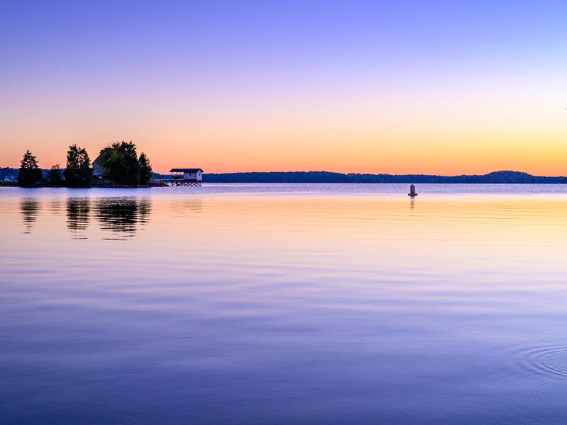 Lake Norman at Sunset
