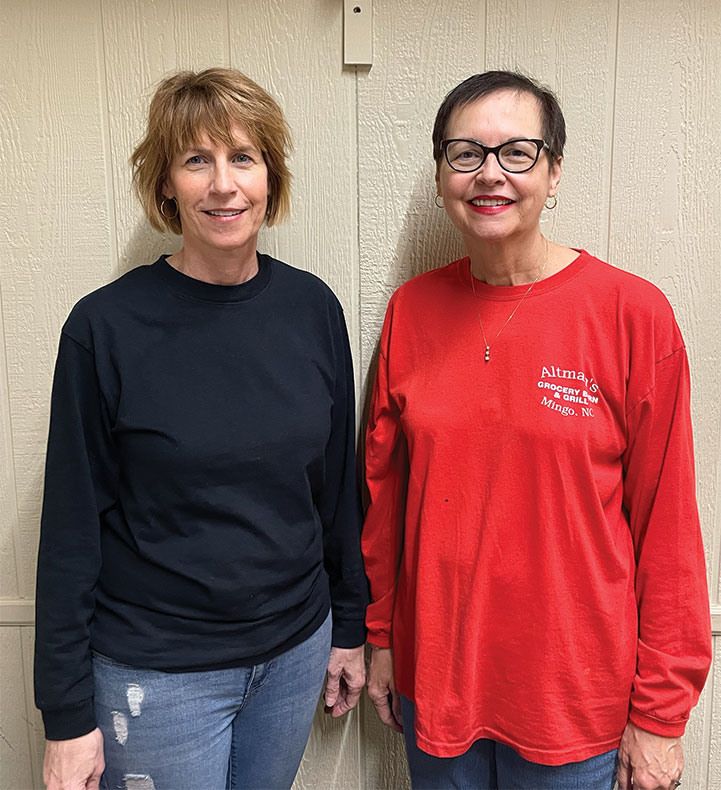 Laurie Jackson (left) and Ruthie Jackson