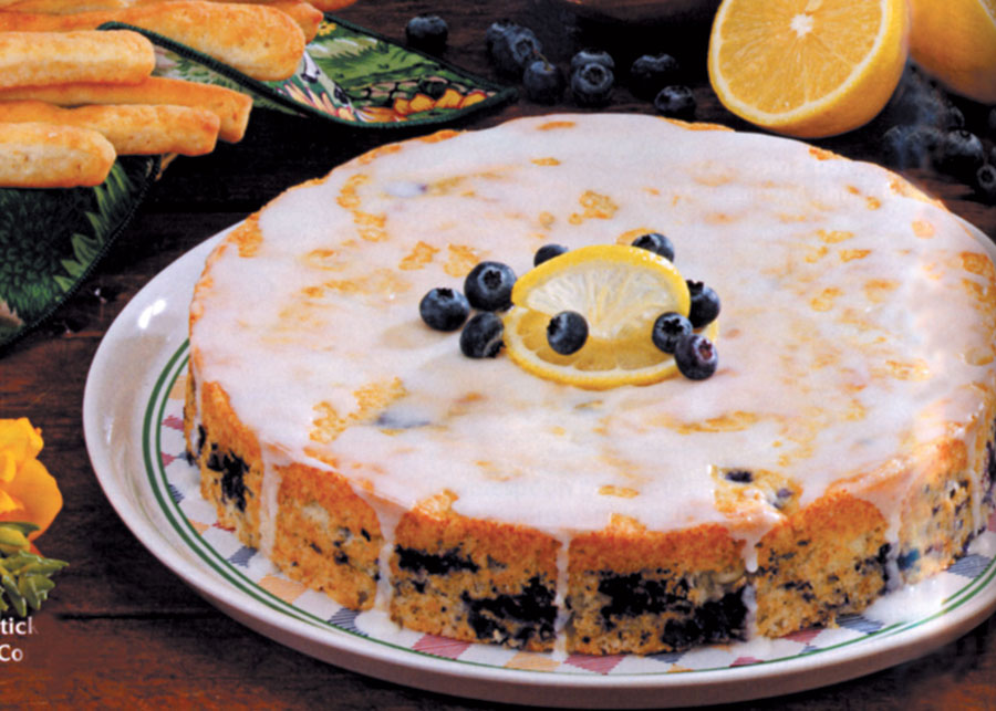 Lemon Blueberry Coffee Cake 