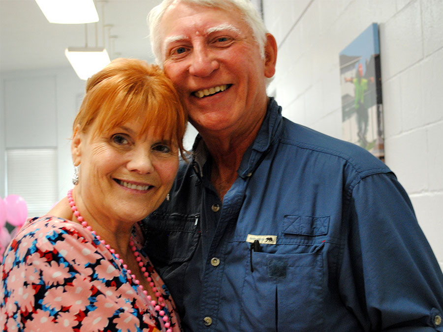 Linda Rudeseal volunteer
