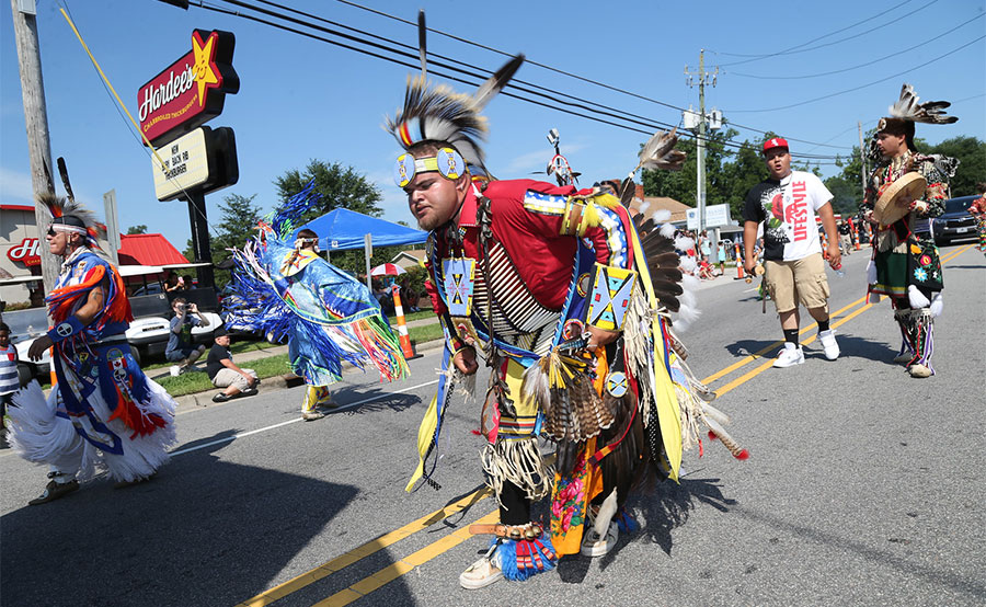 Lumbee Homecoming parade