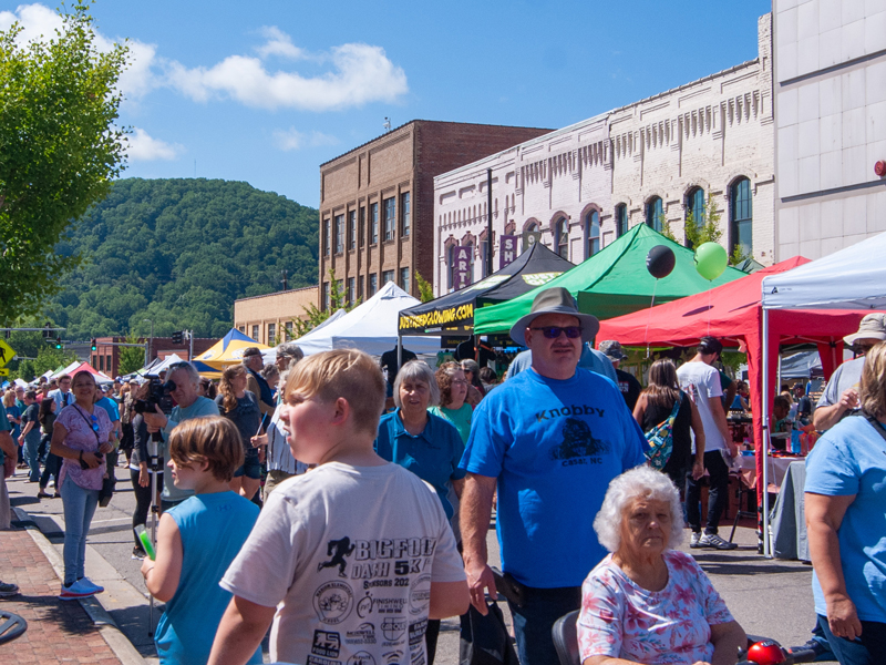 Mount Ida overlooks downtown Marion