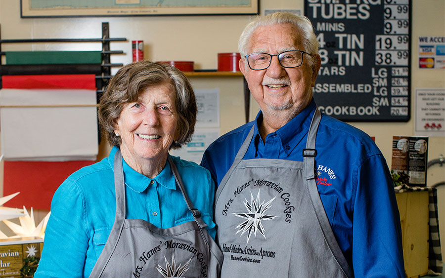 Evva and Travis Hanes