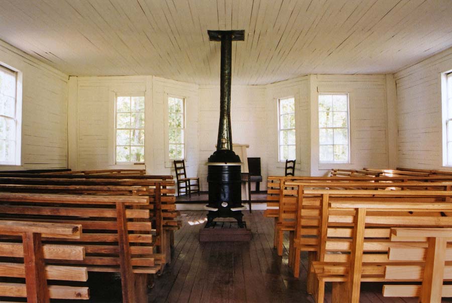 Mt. Carmel Presbyterian Church interior