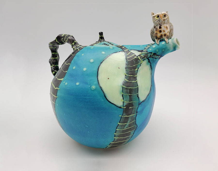 Night Owl Teapot