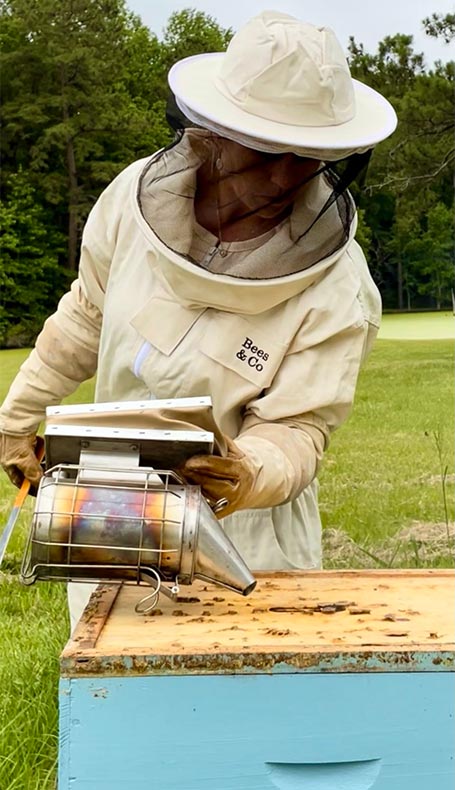 Nikki Walker beekeeper