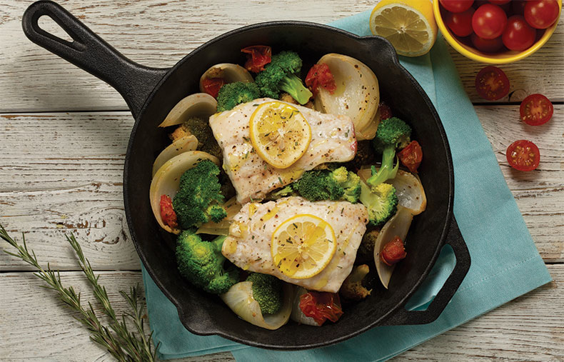 One Pan Fish Dish