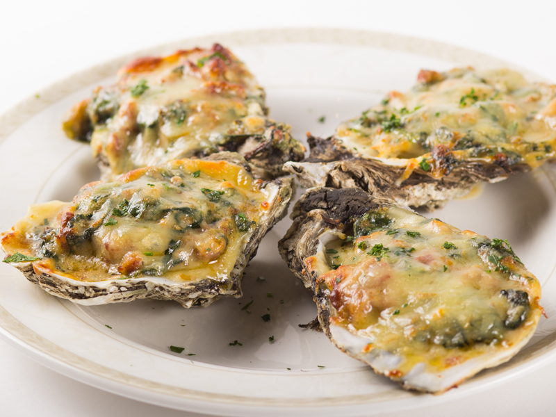 Oysters Rockefeller