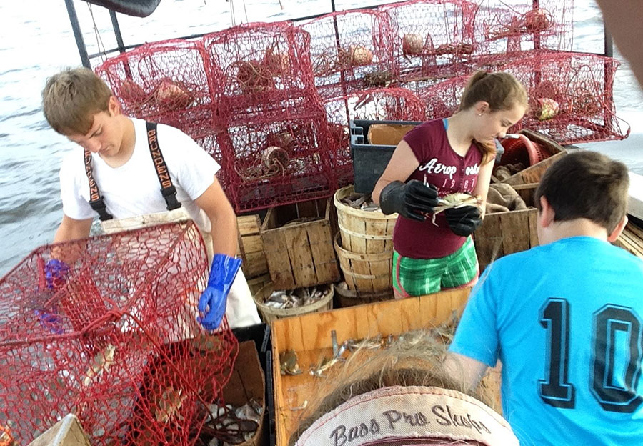 Crabbing