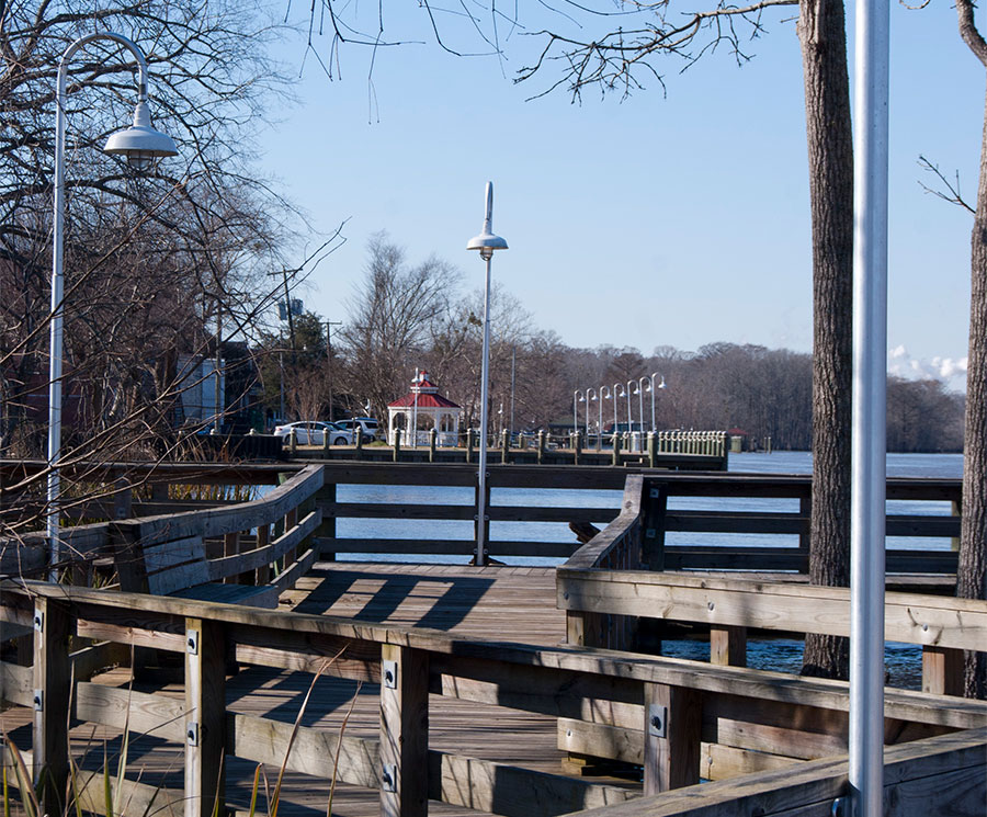 Plymouth boardwalk