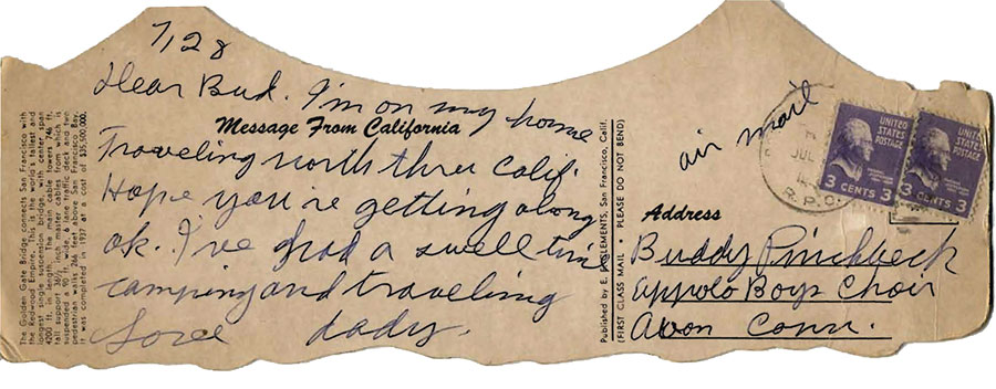 Postcard BACK