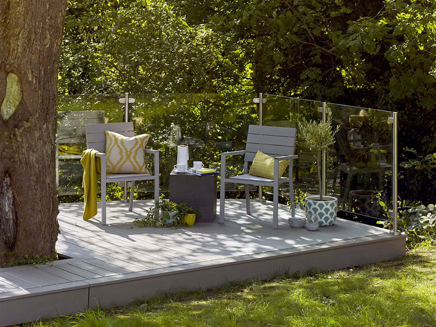 Raised deck
