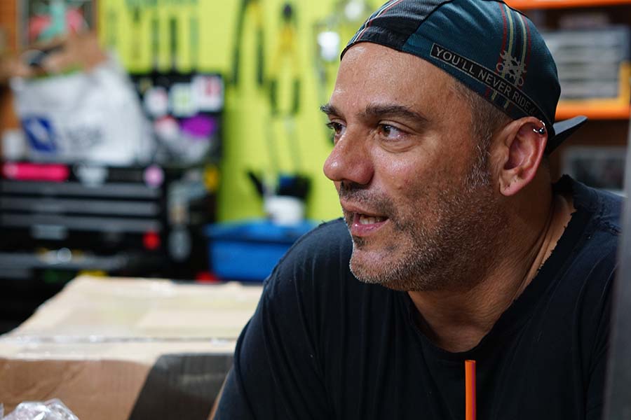 Richard Giorgi, founder of The ReCyclery