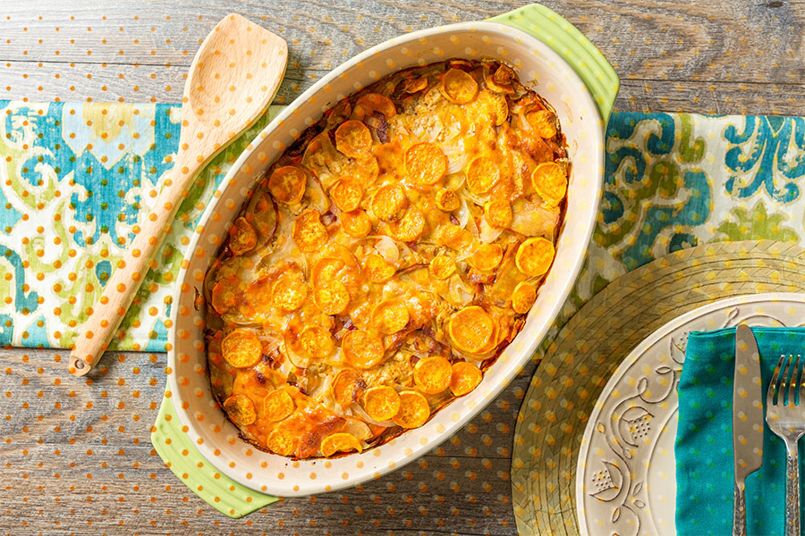 Sweet Potato Gratin