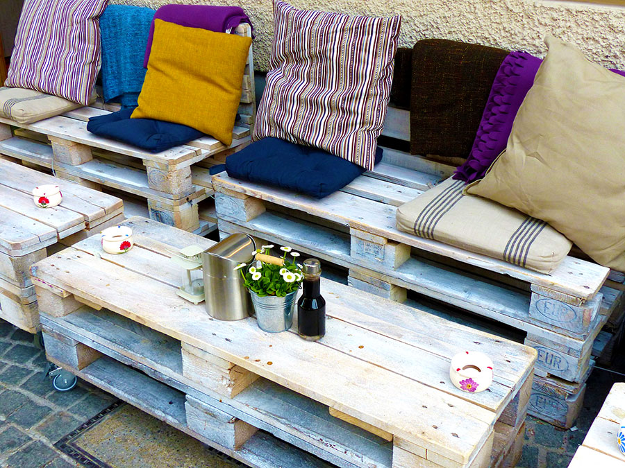 Sample Pallet Project coffee table