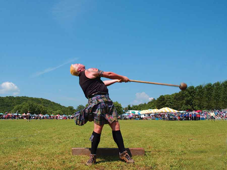 Scottish Hammer Throw