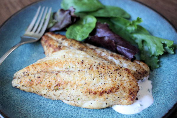Snapper with Lime Dressing 