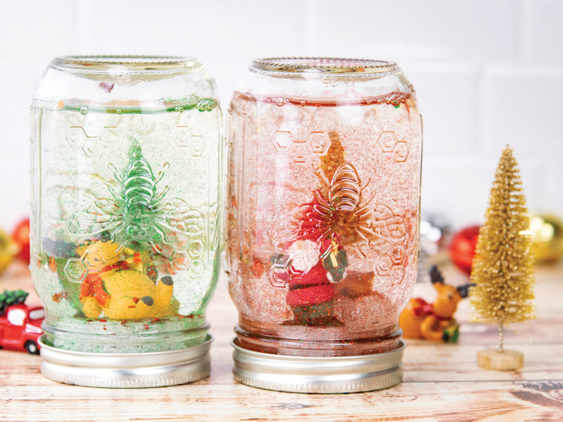 DIY Snow globes