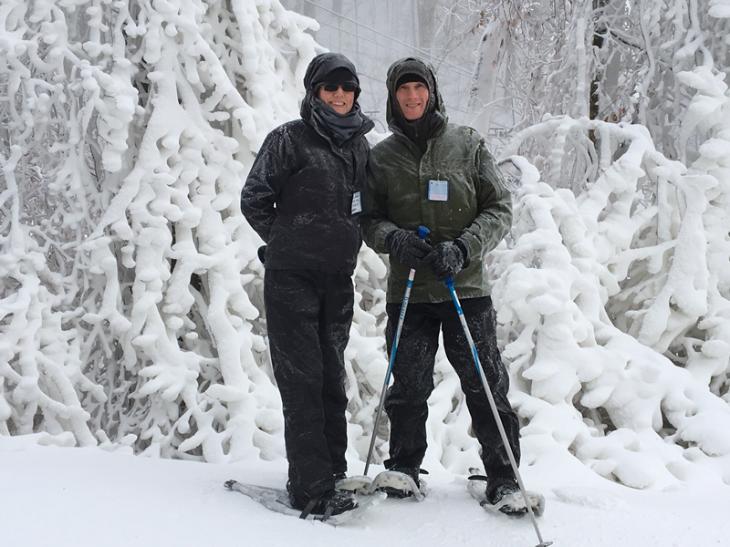 Snowshoeing at Sugar Mtn. - Kate Kedzierski, Morganton