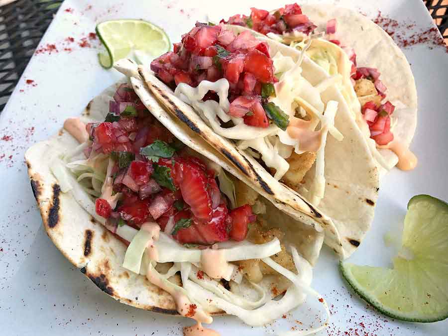 Strawberry salsa