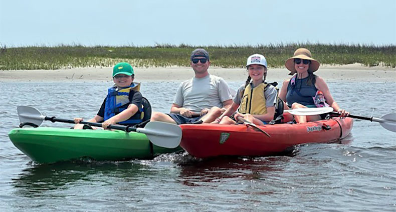 Summertide kayaking