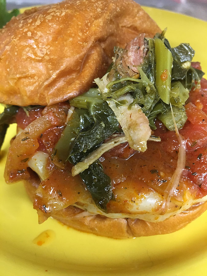 Sweet Potatoes Menu Item