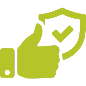 Thumbs up for safety