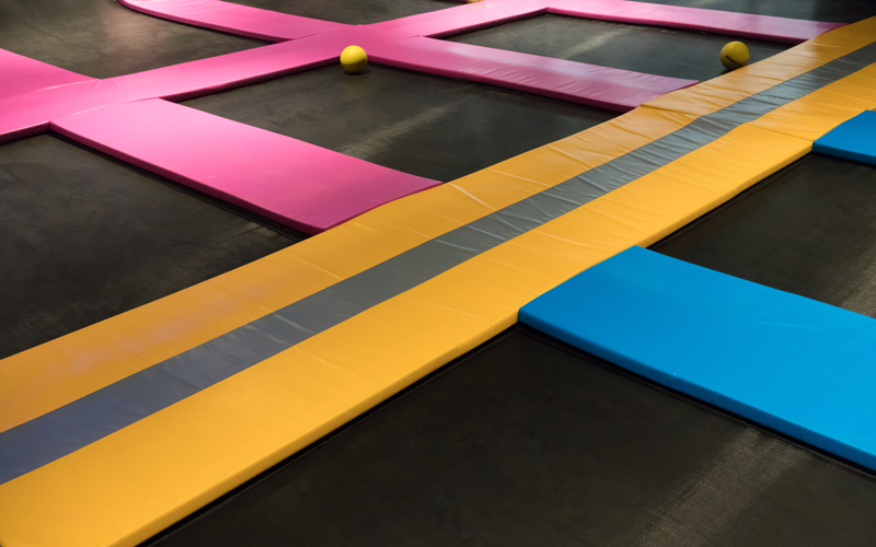 Trampoline Dodgeball