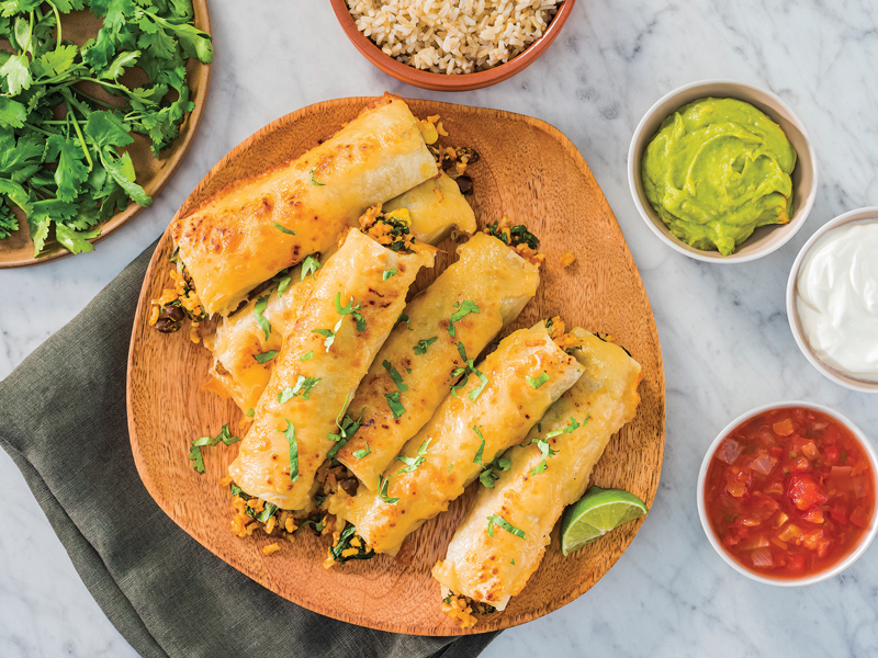 Vegetarian Taquitos