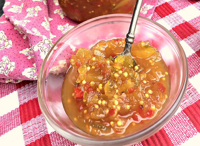 Watermelon Rind Relish