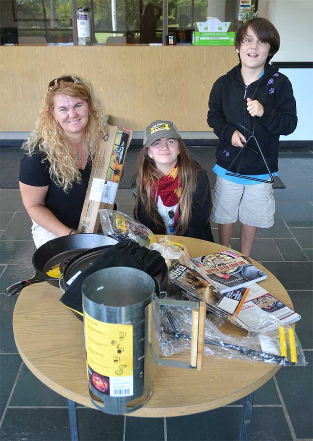 Zado Family with Lodge Cookware